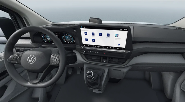 Volkswagen Transporter Pritsche (NEUES MODELL) KOSTENLOSE LIEFERUNG & PREISGARANTIE* 2.0 TDI 110PS 6-Gang, 6x Sitzpl&auml;tze, Einparkhilfe vorne, R&uuml;ckfahrkamera, Tempomat, Radio 13" + App-Connect, LED-Scheinwerfer, Digitales Cockpit 