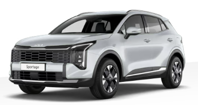 Kia Sportage - Silver 1.6 T-GDI 150PS AUTOMATIK, WOLF-GREY METALLIC, 2-Zonen-Klimaautomatik, Navigation 12,3", Parksensoren vorn/hinten, R&uuml;ckfahrkamera, 17" Alufelgen, Winterpaket/Sitzheizung vorne, Beheiztes Lederlenkrad, ACC Tempomat, Alarm, Dachreling Chrom