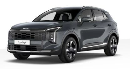 Kia Sportage - Silver 1.6 T-GDI 150PS AUTOMATIK, Penta-Metal Grau METALLIC, 2-Zonen-Klimaautomatik, Navigation 12,3", Parksensoren vorn/hinten, R&uuml;ckfahrkamera, 17" Alufelgen, Winterpaket/Sitzheizung vorne, Beheiztes Lederlenkrad, ACC Tempomat, Alarm, Dachreling Chrom