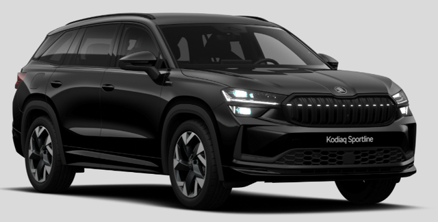 Skoda Kodiaq - Sportline 2.0 TDI 193PS 4x4 DSG, 5J GARANTIE, 19"Alu, ANH&Auml;NGERKUPPLUNG, NAVI, DCC PLUS, BEH. FRONTSCHEIBE, MATRIX-LED, KESSY, Alarm, ELEK. HECKKLAPPE, SHZ v/h, Privacy-Glas, ACC, PDC R&uuml;ckfahrkamera, 3Z-Climatronic, Virtual Cockpit
