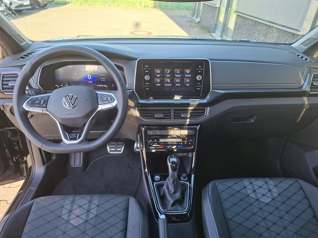 Volkswagen T-Cross R-Line Limited 1.0 TSI 115PS, Deep-Black-Metallic, 5 JAHRE GARANTIE, ANH&Auml;NGERKUPPLUNG, CLIMATRONIC, SITZHEIZUNG, 18" Alu, MATRIX-LED, Adaptiver Tempomat ACC, Parksensoren, R&uuml;ckfahrkamera, Keyless, Abgedunkelte Scheiben, Radio "Ready2Discover" + App-Connect 