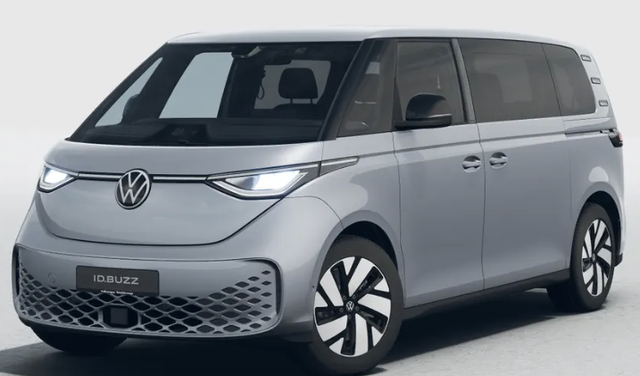 Volkswagen ID. Buzz - Generation 7-SITZPL&Auml;TZE, 19" Alufelgen, 3Z-Climatronic, Beh. Frontscheibe, NAVI, ParkAssist, Parksensoren vo/hi, R&uuml;ckfahrkamera, Sitzheizung vorne, M-Lederlenkrad beheizt, Alarm, Keyless Advanced, Privacy-Glas, ID Box