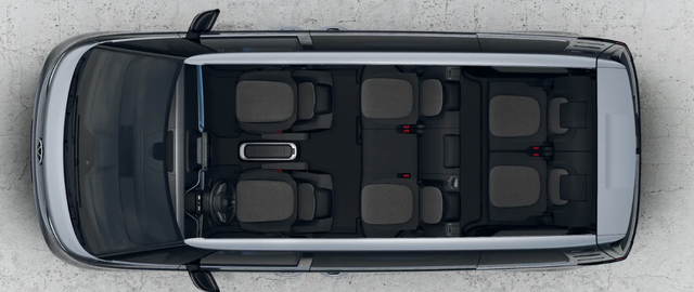 Volkswagen ID. Buzz Generation 7-SITZPL&Auml;TZE, 19" Alufelgen, 3Z-Climatronic, Beh. Frontscheibe, NAVI, ParkAssist, Parksensoren vo/hi, R&uuml;ckfahrkamera, Sitzheizung vorne, M-Lederlenkrad beheizt, Alarm, Keyless Advanced, Privacy-Glas, ID Box 