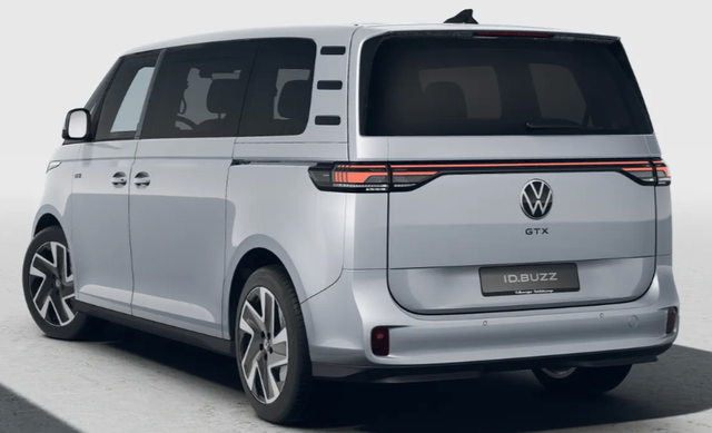 Volkswagen ID. Buzz GTX 7-SITZPL&Auml;TZE, IQ LIGHT, Elektr. Vordersitze/Memory/Massage, 20" Alufelgen, 2Z-Climatronic, Sitzheizung vorn, M-Lederlenkrad beheizt, Parksensoren vo/hi, Infotainment 12,9"+App-Connect, ACC, Privacy-Glas 