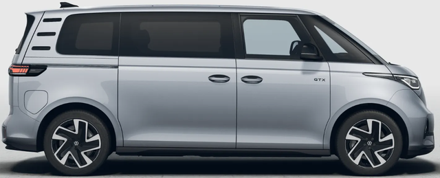 Volkswagen ID. Buzz GTX 7-SITZPL&Auml;TZE, IQ LIGHT, Elektr. Vordersitze/Memory/Massage, 20" Alufelgen, 2Z-Climatronic, Sitzheizung vorn, M-Lederlenkrad beheizt, Parksensoren vo/hi, Infotainment 12,9"+App-Connect, ACC, Privacy-Glas 