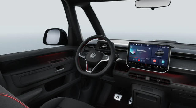 Volkswagen ID. Buzz GTX 7-SITZPL&Auml;TZE, IQ LIGHT, Elektr. Vordersitze/Memory/Massage, 20" Alufelgen, 2Z-Climatronic, Sitzheizung vorn, M-Lederlenkrad beheizt, Parksensoren vo/hi, Infotainment 12,9"+App-Connect, ACC, Privacy-Glas 