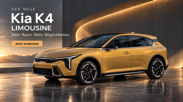 Kia K4 - Gold 1.0 T-GDI 115PS, 7 Jahre Garantie, 16" Alufelgen, 2-Zonen-Klimaautomatik, Privacy-Glas, Winterpaket, Navigation 12,3", Parksensoren vorne/hinten, R&uuml;ckfahrkamera, Alarm