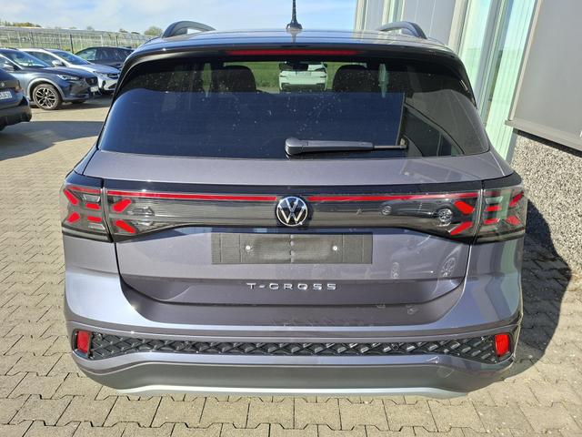 Volkswagen T-Cross R-Line Limited 1.0 TSI 115PS, Rauch-Grau-Metallic, 5 JAHRE GARANTIE, ANH&Auml;NGERKUPPLUNG, CLIMATRONIC, SITZHEIZUNG, 18" Alu, MATRIX-LED, Adaptiver Tempomat ACC, Parksensoren, R&uuml;ckfahrkamera, Keyless, Abgedunkelte Scheiben, Radio "Ready2Discover" + App-Connect 