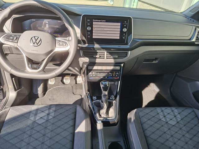 Volkswagen T-Cross R-Line Limited 1.0 TSI 115PS, Rauch-Grau-Metallic, 5 JAHRE GARANTIE, ANH&Auml;NGERKUPPLUNG, CLIMATRONIC, SITZHEIZUNG, 18" Alu, MATRIX-LED, Adaptiver Tempomat ACC, Parksensoren, R&uuml;ckfahrkamera, Keyless, Abgedunkelte Scheiben, Radio "Ready2Discover" + App-Connect 