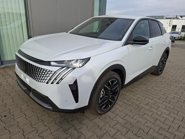 Peugeot 3008 - Allure Hybrid 145PS e-DCS6 (Automatik), Wei&szlig;-Metallic, ANH&Auml;NGERKUPPLUNG, Panorama-Navigations-Paket, Grip-Control-Paket, 19" ALU, Beh. Frontscheibe, Trennnetz, Adaptiver Tempomat, Toter-Winkel, 360&deg;Kamera, Parksensoren vorn/hinten, Lenkradheizung, Alarmanlage
