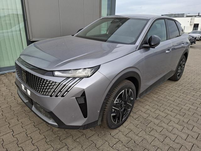Peugeot 3008 - Allure Hybrid 145PS e-DCS6 (Automatik), Grau-Metallic, ANH&Auml;NGERKUPPLUNG, Panorama-Navigations-Paket, Grip-Control-Paket, 19" ALU, Beh. Frontscheibe, Trennnetz, Adaptiver Tempomat, Toter-Winkel, 360&deg;Kamera, Parksensoren vorn/hinten, Lenkradheizung, Alarmanlage