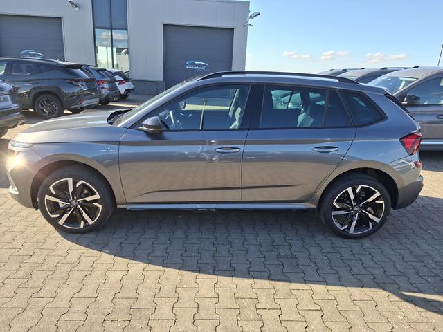 Skoda Kamiq - Monte Carlo 1.5 TSI 150PS DSG, 5J GARANTIE, 18"ALU, METALLIC, ELE. HECKKLAPPE, ANH&Auml;NGERKUPPLUNG, BEH. FRONTSCHEIBE, MATRIX-LED, PANORAMADACH, Sitzheizung, Lenkradhzg, Ladeboden, ACC, SIDE Assist, Virtual Cockpit 10", Parksensoren, Kamera, KESSY, Privacy, Climatronic