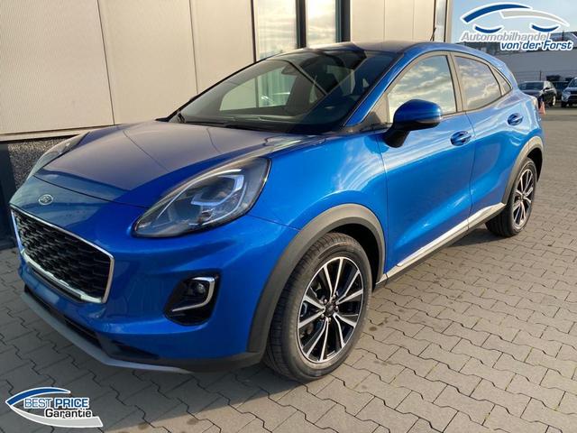ford puma titanium blue