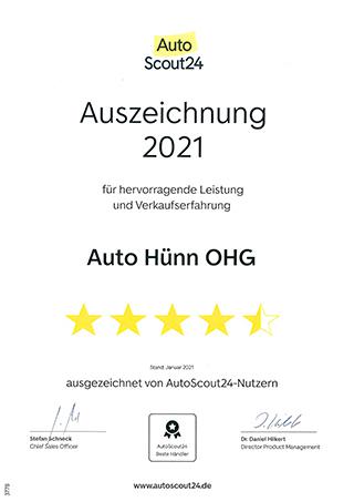 Autoscout 2021