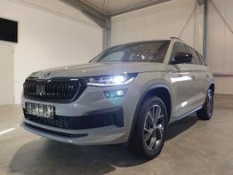 Skoda Kodiaq - Sportline 2.0 TDI 200 PS DSG 4x4-5JahreGarantie-Navi-AHK-ACC 210-PDC-Kamera--Keyless-SHZ-LED-19"Alu-Virtuelles Cockpit-Sofort