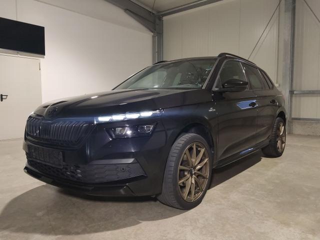 Skoda Kamiq - Monte Carlo 1.5 TSI 150 PS DSG Anhängerkupplung-Kamera-Navi-Soundsystem-el.Heckklappe-LED-Matrix-18''Alu