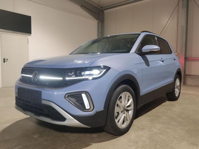 Volkswagen T-Cross - Exclusive 1.5 TSI 150 PS DSG AppleCarPlay-AndroidAuto-LED-Matrix-2-Zonen-Klimaanlage-Rückfahrkamera-Sitzheizung-Keyless-17''Alu-Sofort