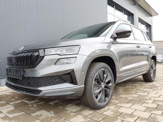 Skoda Karoq - Sportline 1,5 TSI 150 PS DSG Navi-Anhängerkupplung-LED-Matrix-AppleCarPlay-Android-Auto-ACC-Kessy-2-Zonen-Klimaautomatik-18''Alu-Sofort