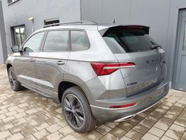 Skoda Karoq Sportline 1,5 TSI 150 PS DSG Navi-4x Sitzheizung-Canton Sound-Anhängerkupplung-LED-Matrix-AppleCarPlay-Android-Auto-ACC-Kessy-2-Zonen-Klimaautomatik-18''Alu-Sofort 