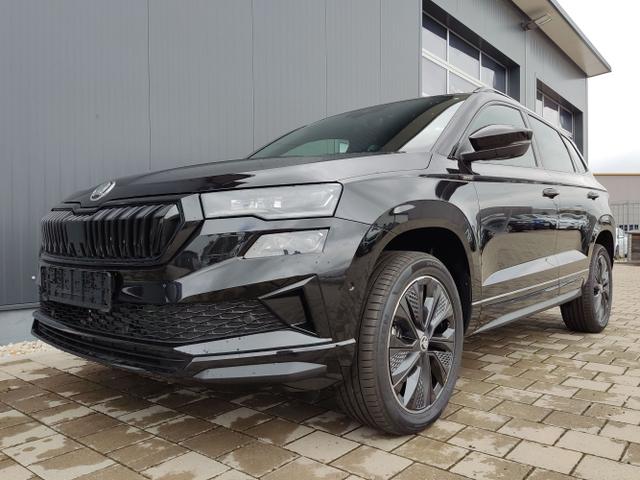 Skoda Karoq - Sportline 1,5 TSI 150 PS DSG Navi-Anhängerkupplung-LED-Matrix-AppleCarPlay-Android-Auto-ACC-Kessy-2-Zonen-Klimaautomatik-18''Alu-Sofort