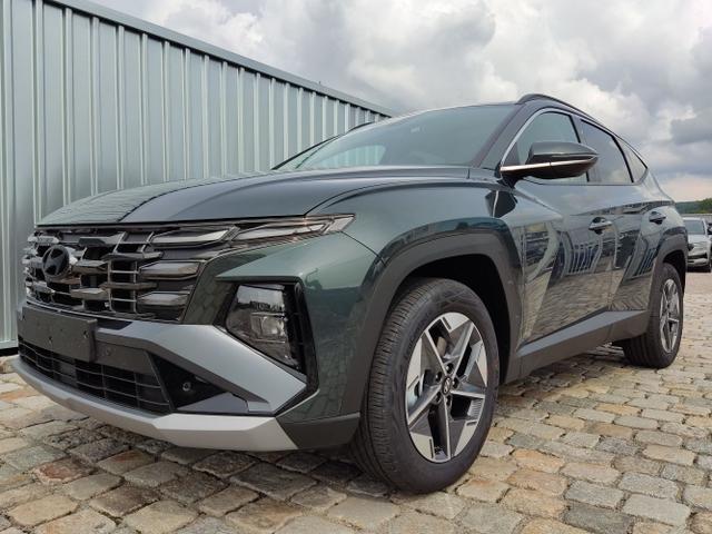 Hyundai TUCSON - GO 1.6 T-GDI 48V 2WD 7DCT Navi-18"-2 Zonen Klimaautomatik-LED-Kamera-Sofort