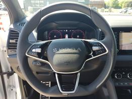 Skoda Karoq Sportline 1,5 TSI 150 PS DSG Navi-4x Sitzheizung-Canton Sound-Anhängerkupplung-LED-Matrix-AppleCarPlay-Android-Auto-ACC-Kessy-2-Zonen-Klimaautomatik-18''Alu-Sofort 