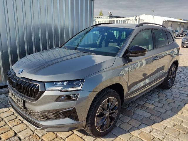 Skoda Karoq - Sportline 2.0 TDI 150 PS 4x4 DSG Navi-Anhängerkupplung-Garantie-LED-Matrix-AppleCarPlay-Android-Auto-ACC-Kessy-2-Zonen-Klimaautomatik-18''Alu-Sofort