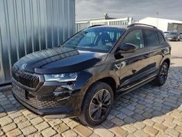 Skoda Karoq Sportline 2.0 TSI 190 PS 4x4 DSG Navi-Anhängerkupplung-Garantie-LED-Matrix-AppleCarPlay-Android-Auto-ACC-Kessy-2-Zonen-Klimaautomatik-18''Alu-Sofort 