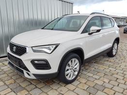 Seat Ateca Style 1.5 TSI DSG 150 PS-AndroidAutoAppleCarPlay-Teilleder-Winterpaket-Voll-LED-Parklenkassistent-Rückfahrkamera-2xPDC-17"Alu-Sofort 