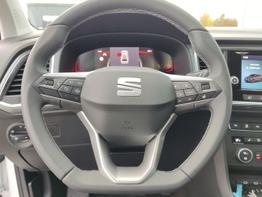 Seat Ateca Style 1.5 TSI DSG 150 PS-AndroidAutoAppleCarPlay-Teilleder-Winterpaket-Voll-LED-Parklenkassistent-Rückfahrkamera-2xPDC-17"Alu-Sofort 