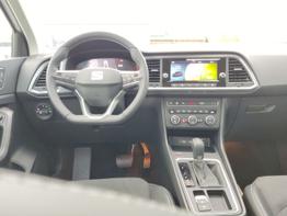 Seat Ateca Style 1.5 TSI DSG 150 PS-AndroidAutoAppleCarPlay-Teilleder-Winterpaket-Voll-LED-Parklenkassistent-Rückfahrkamera-2xPDC-17"Alu-Sofort 