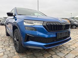 Skoda Karoq Sportline 1,5 TSI 150 PS DSG Navi-4x Sitzheizung-Canton Sound-Anh&auml;ngerkupplung-LED-Matrix-AppleCarPlay-Android-Auto-ACC-Kessy-2-Zonen-Klimaautomatik-18''Alu-Sofort 