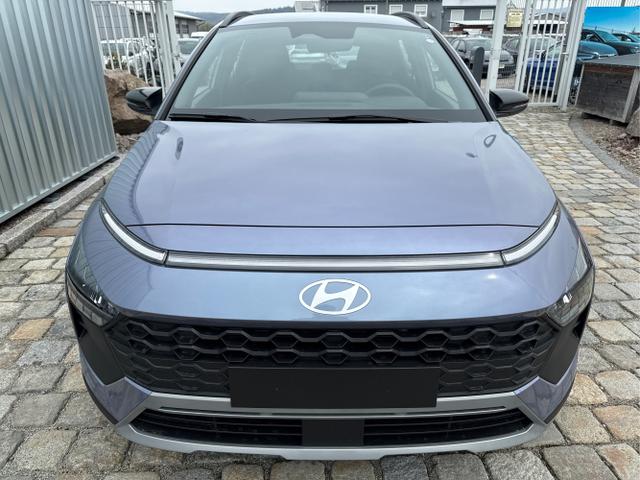 Hyundai BAYON - GO PLUS! 1.0 T-GDI 66 kW (90 PS) DCT7 -PDC hinten und Kamera-16"Alu-SHZ-Lenkradheizung-elektr.&beheizb.Aussenspiegel-LED-NAVI-Klimaanlage-AppleCarPlay&AndroidAuto-Tempomat-USB C-Bluetooth-elektr. Fensterheber 4x-SUNSET-sofort verf&uuml;gbar