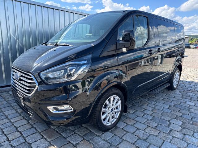 Ford Tourneo Custom - Titanium 2.0 TDCI 136 kW/185 PS - 6-Gang-Schaltgetriebe NAVI-DAB-Bluetooth-AppleCarPlay&AndroidAuto-Tempomat-Klimaanlage-8Sitzer-AHK-PDC 2x & Kamera-sofort verf&uuml;gbar