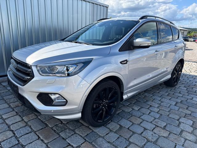 Ford Kuga - ST-Line - 4WD 132kW/179PS Navi-FarbdisplayTouch-USB-DAB-Bluetooth-Lenkradheizung-elektr. Frontscheibenheizung-Tempomat-2Zonen Klimaautomatik-2xPDC&R&uuml;ckfahrkamera-AHK elektr. schwenkbar-Sunset-ALU19"-sofort verf&uuml;gbar