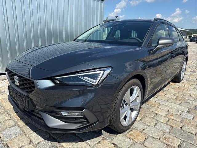 Seat Leon Sportstourer - FR 1.5 eTSI Mild-Hybrid 150PS 7DSG - 5 Jahre GARANTIE-Anh&auml;ngerkupplung-MATRIX LED-WINTER-SHZ-ACC-Klimaautomatik 3Zonen-beheiz.Lenkrad-NAVI-Ambiente-2xPDC-R&uuml;ckfahrkamera-ALU17"-DAB-elektr. Fensterheber-RDKS-Sunset-USB-Sofort