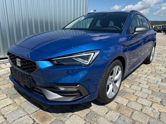 Seat Leon Sportstourer - FR 1.5 eTSI Mild-Hybrid 150PS 7DSG - 5 Jahre GARANTIE-Anh&auml;ngerkupplung-MATRIX LED-WINTER-SHZ-ACC-Klimaautomatik 3Zonen-beheiz.Lenkrad-NAVI-Ambiente-2xPDC-R&uuml;ckfahrkamera-ALU17"-DAB-elektr. Fensterheber-RDKS-Sunset-USB-Sofort