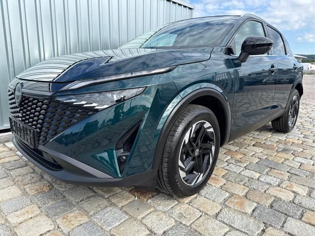 Nissan Qashqai - N-Connecta 1.3 DIG-T MHEV 158 PS X-Tronic Teilleder-PanoGlasdach-Klimaautomatik-Navi-18" Alu-360&deg; Kam.-PDC 2x-ACC-Lenkradheizung-Sofort