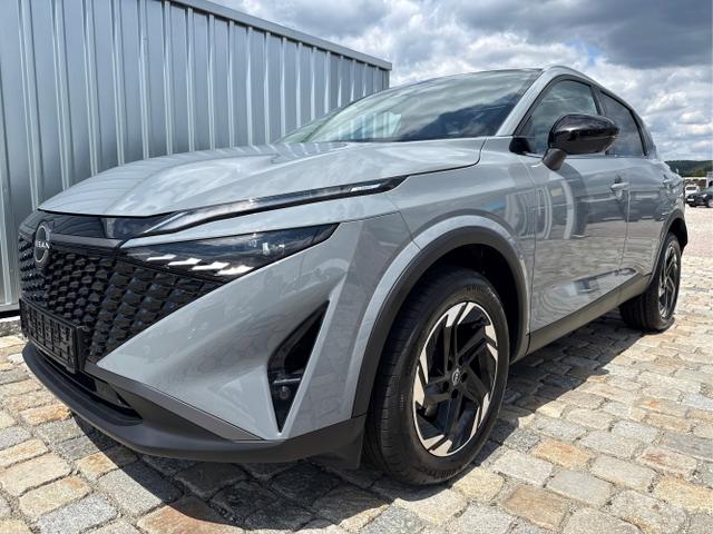 Nissan Qashqai - N-Connecta 1.3 DIG-T MHEV 158 PS X-Tronic Teilleder-PanoGlasdach-Klimaautomatik-Navi-18" Alu-360&deg; Kam.-PDC 2x-ACC-Lenkradheizung-Sofort