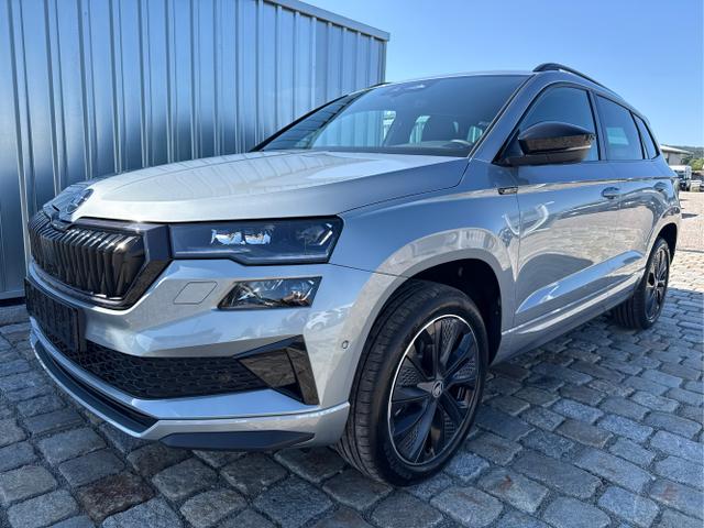 Skoda Karoq - Sportline 1,5 TSI 150 PS DSG -5 Jahre Garantie-Navi-4x Sitzheizung-Canton Sound-Anh&auml;ngerkupplung-LED-Matrix-AppleCarPlay-Android-Auto-ACC-Kessy-2-Zonen-Klimaautomatik-18''Alu-Sofort