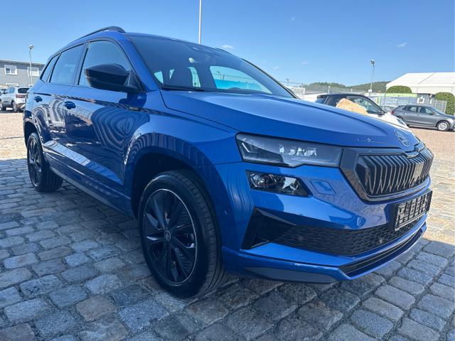 Skoda / Karoq / Blau / / / , Beispielbilder, ggf. teilweise mit Mehr- oder Minderausstattung