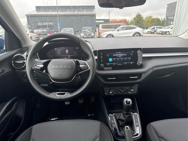 Skoda / Fabia / Blau / / / 130 Jahre 1.0 MPI 80 PS-Virtuelles Cockpit-AppleCarplay-Android-Auto-LED-Klima-Tempomat-R&uuml;ckfahrkamera-DAB-SHZ-15 Alu-sofort, Beispielbilder, ggf. teilweise mit Sonderausstattung