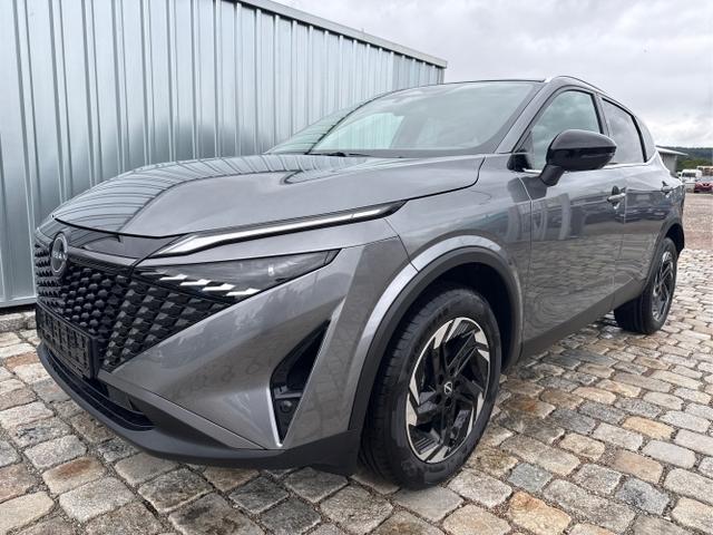 Nissan Qashqai - N-Connecta 1.3 DIG-T MHEV 158 PS X-Tronic Teilleder-PanoGlasdach-Klimaautomatik-Navi-18" Alu-360&deg; Kam.-PDC 2x-ACC-Lenkradheizung-Sofort