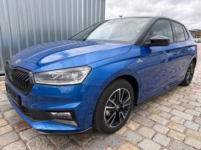 Skoda Fabia - Monte Carlo 1.0 TSI 116 PS 6-Gang-5 Jahre Garantie-Smartlink-DAB-Bluetooth-PDC-Kamera-Kessy-WINTER-SUNSET-SHZ-LED-Climatronic-Tempomat-sofort