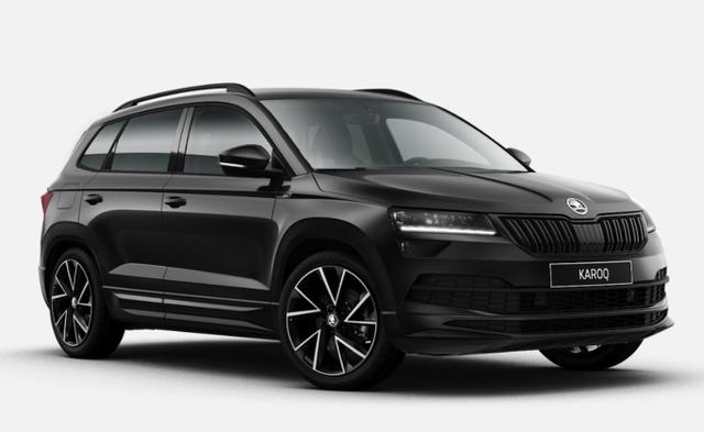 Черный skoda karoq