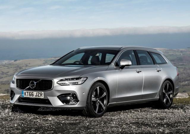 Volvo V90 - D4 190 Aut. AWD R-Design LED Nav Kam PDC
