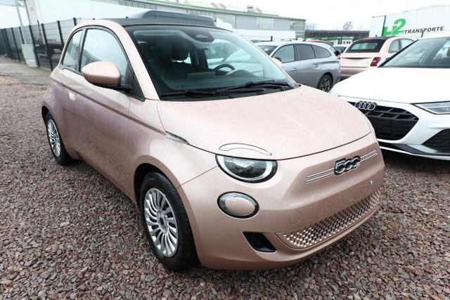 Fiat 500e Cabrio 42 kWh 118 AppCo Temp SchukoM2 LaneA 