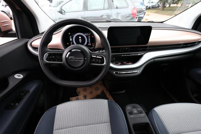 Fiat 500e 3+1 42kWh 118 Icon Nav Klima Temp DigCo 16Z BT 