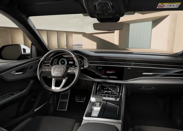 Audi Q8 S line TFSIe 394 2xS 22Z Laser Tour Pano Stadt 