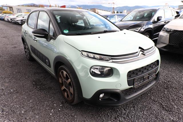Citroën C3 - Shine 1.2 PT 110 Aut. Nav 17Z KeyLess Kam PDC
